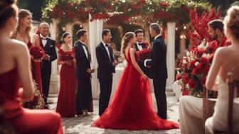 Das rote Kleid auf Hochzeit: Bedeutung, Tradition und aktuelle Ansichten