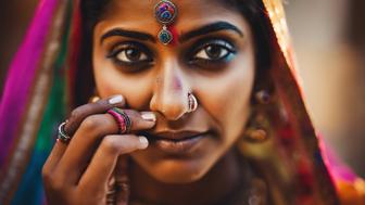 Indische Punkte: Farben und ihre Bedeutung im kulturellen Kontext