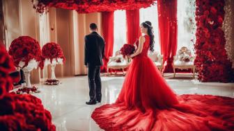 Rot Hochzeit Bedeutung: Die Symbolik der Farbe Rot für Braut und Gäste